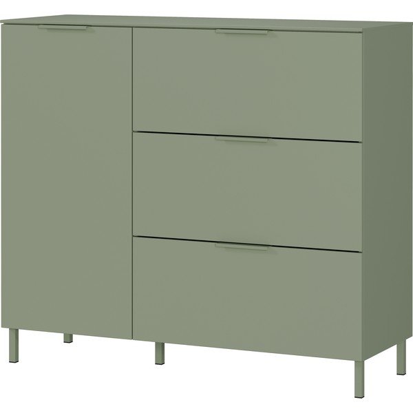 Zeleni ormarić u mat dekoru 109x98x40 cm Savoca – Germania