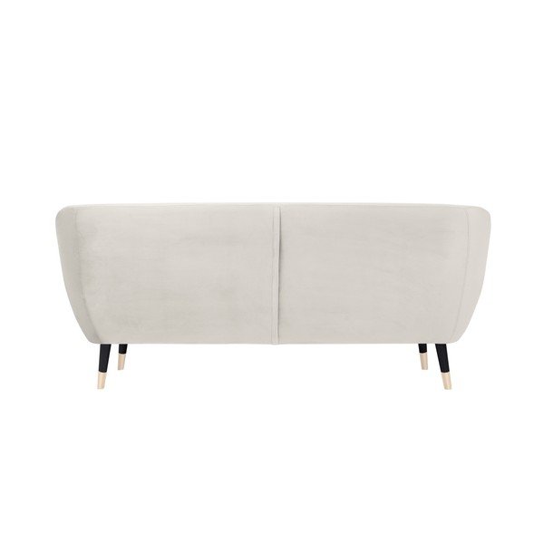 Krem kauč s crnim nogama Mazzini Sofas Benito, 188 cm-image-4
