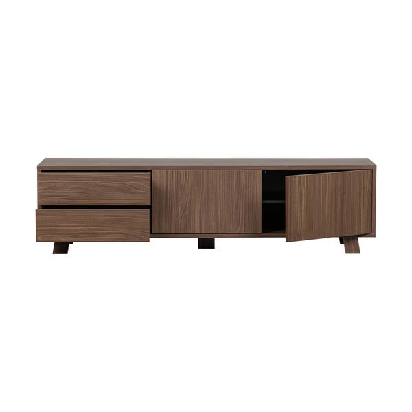 TV komoda u dekoru oraha u prirodnoj boji 160x42 cm Seppe – WOOOD-image-1