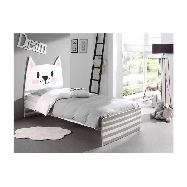 Dječji krevetić Vipack Cat, 90 x 200 cm-image-1