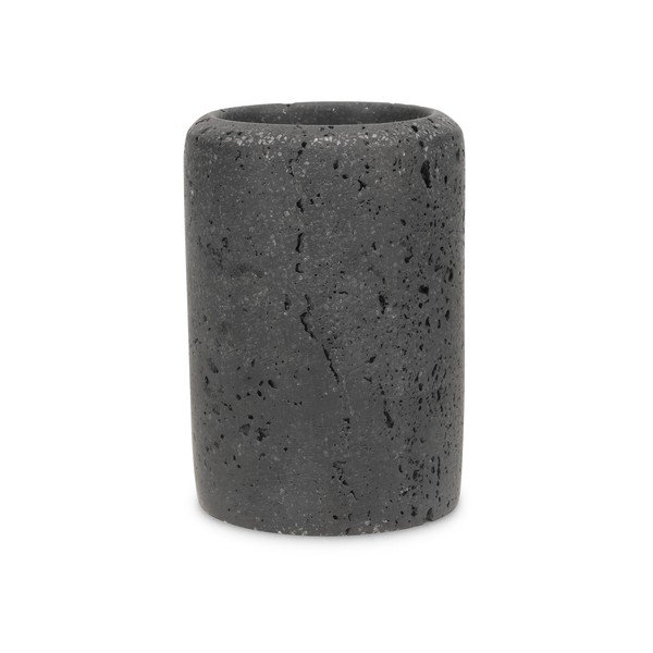 Tamno siva čaša za četkice za zube od polyresina Suds – S|P Collection