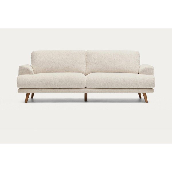 Bež sofa od šenila 211 cm Karin – Kave Home-image-1