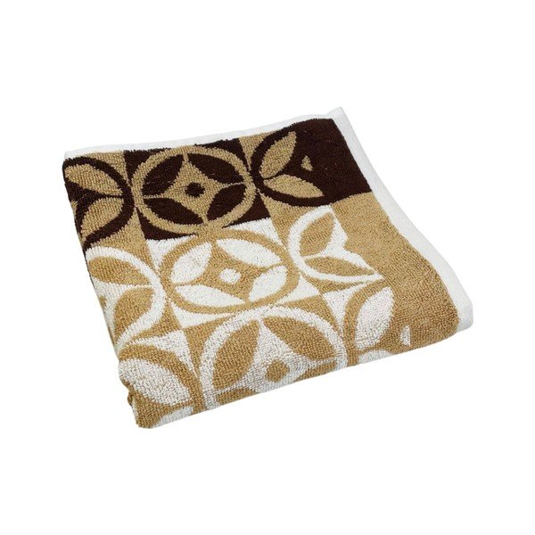 Smeđi pamučan ručnik 70x140 cm Compass – JAHU collections