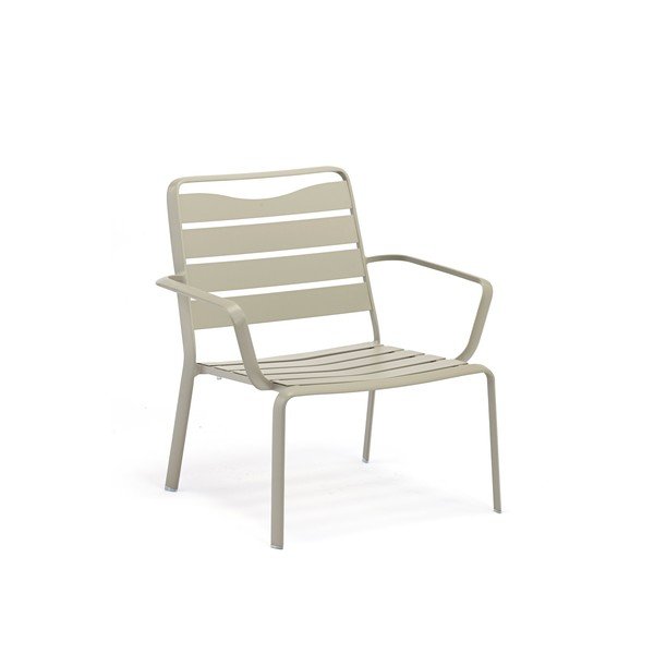 Siva metalna vrtna fotelja Spring – Ezeis-image-3