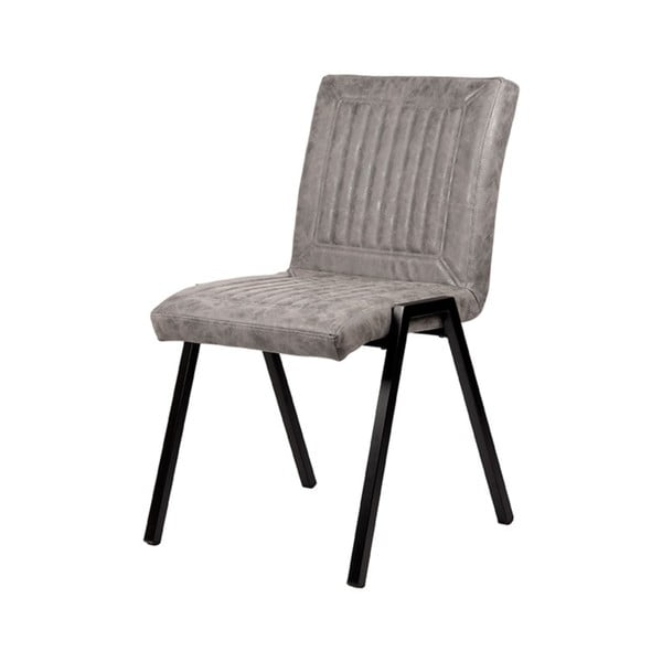 Siva stolica za blagovanje LABEL51 Boris