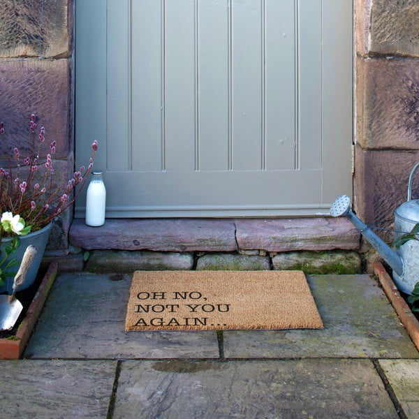 Otirač od kokosovih vlakana 40x60 cm Oh No Not You Again – Artsy Doormats-image-3