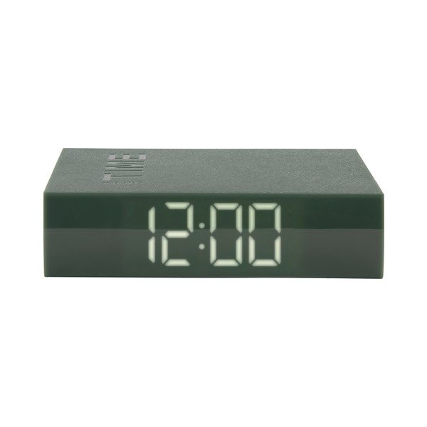 Zelena LED budilica Karlsson Book-image-2
