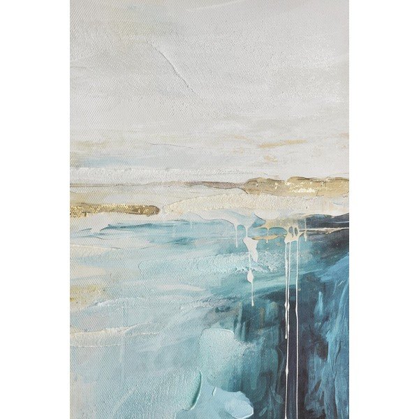 Tiskana/s ručno oslikanim elementima slika na platnu 60x60 cm Crown – Bizzotto-image-2