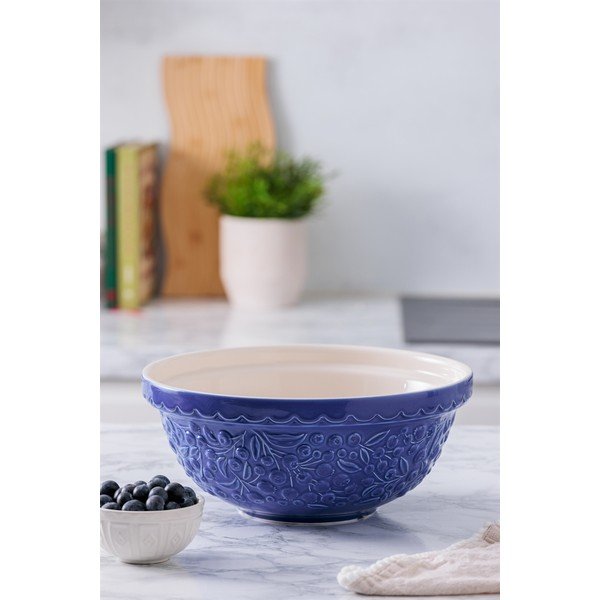 Plava zdjela od kamenine ø 26 cm Fruits Blueberry – Mason Cash-image-1