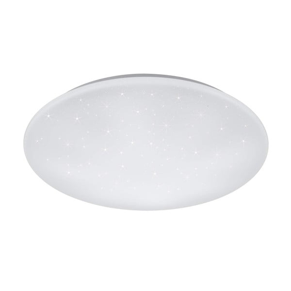 Bijela okrugla LED stropna svjetiljka Trio Kato, promjera 60 cm
