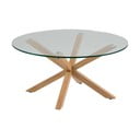 Stolić sa staklenom pločom Actona Heaven, ⌀ 82 cm