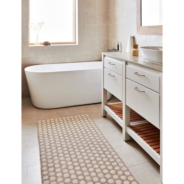 Bež/krem unutarnji i vanjski tepih 70x90 cm Noa Beige Vanilla – Pappelina-image-1