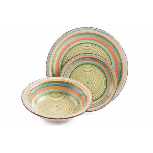 Set od 18 komada u boji zemljanog posuđa Villa d'Este Mykonos Sombrerors-image-4