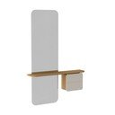 Bijeli/u prirodnoj boji set za hodnik u dekoru hrasta One More Look – UMAGE