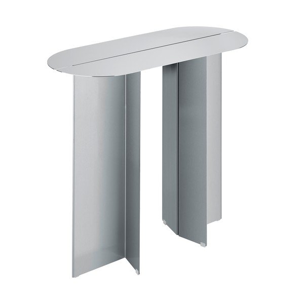 Pomoćni stol od nehrđajućeg čelika u mat srebrnoj boji 35x80 cm Oru – Blomus-image-4