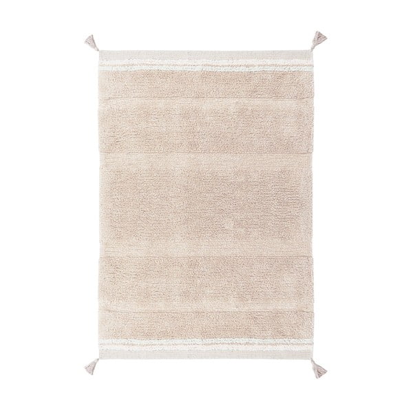 Svijetlo ružičasti periv/ručno rađen pamučan tepih 90x130 cm Bloom Rose – Lorena Canals