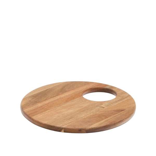 Drvena daska za rezanje za serviranje ø 30,5 cm Klot – Kave Home