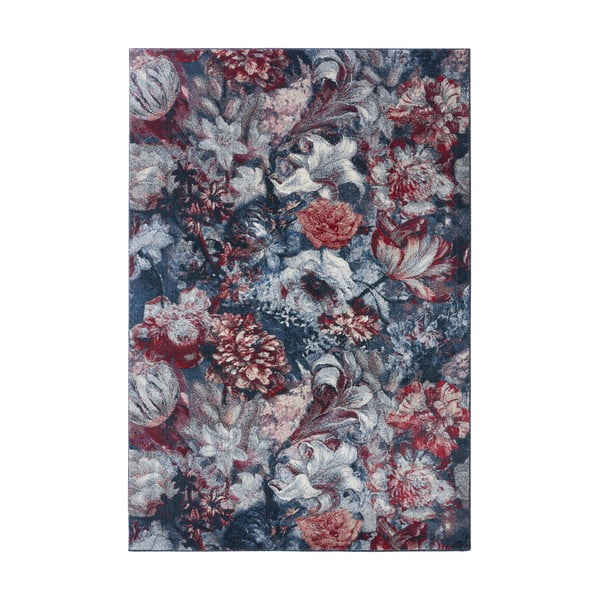 Plavo-crvena tepih metvica systes simfonija, 80 x 150 cm