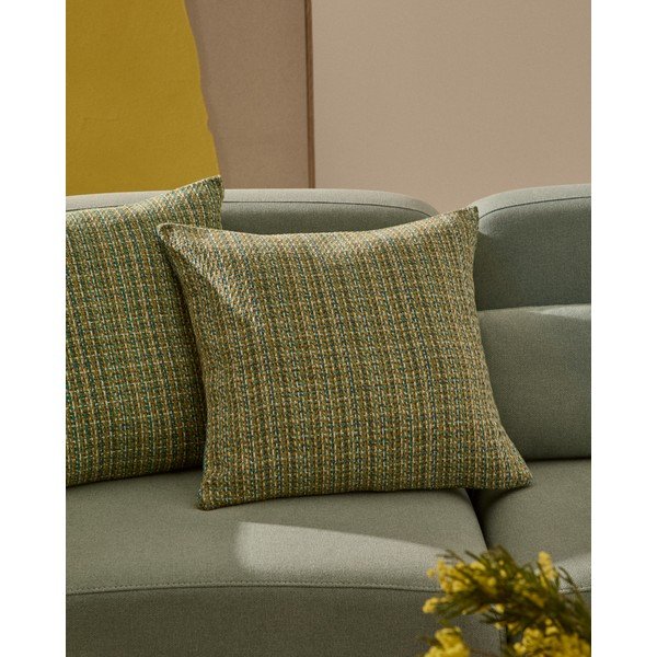 Pamučna ukrasna jastučnica 50x50 cm Nivara – Kave Home-image-1