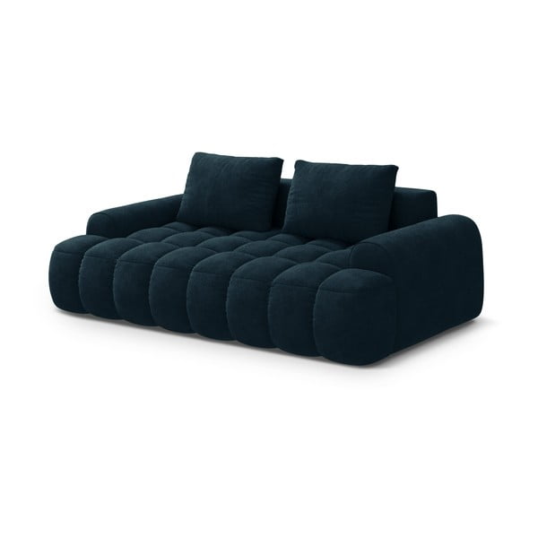 Petrolej zelena baršunasti sofa 200 cm Linz – Cosmopolitan Design-image-2