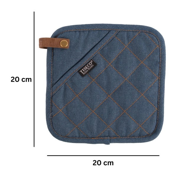 Kuhinjske rukavice u setu 2 kom Indigo – Tiseco Home Studio-image-3
