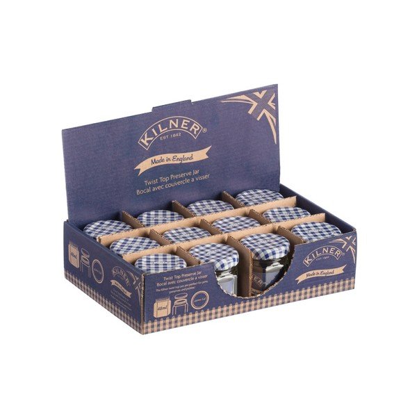 Tegla s plavim poklopcem Kilner Round, 43 ml-image-2