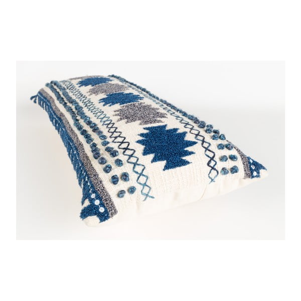 Plavi jastuk sa Zuiver Sala punjenjem, 65 x 30 cm-image-2