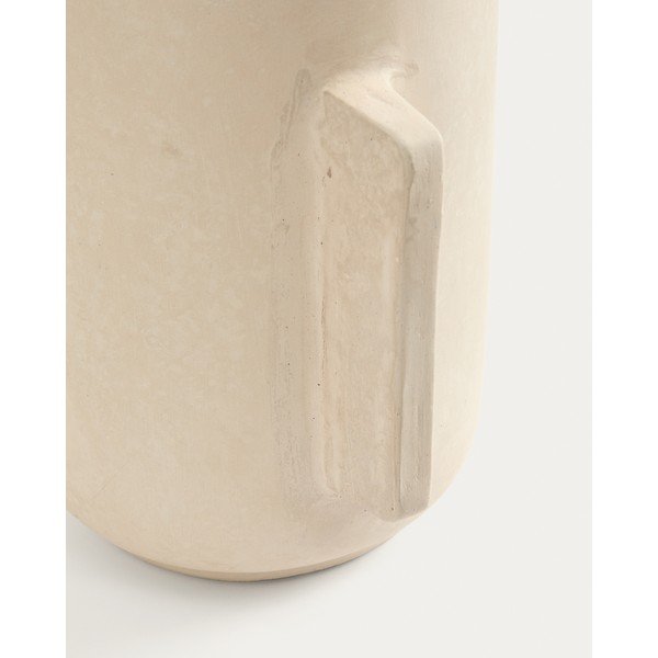 Krem vaza od papier-mâché (visina 38 cm) Mireni – Kave Home-image-3