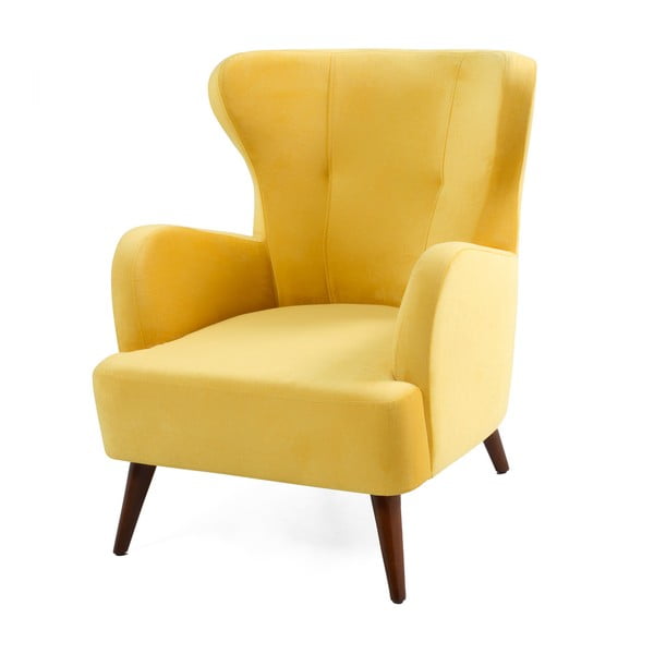 Žuta fotelja Balcab Home Jane-image-1