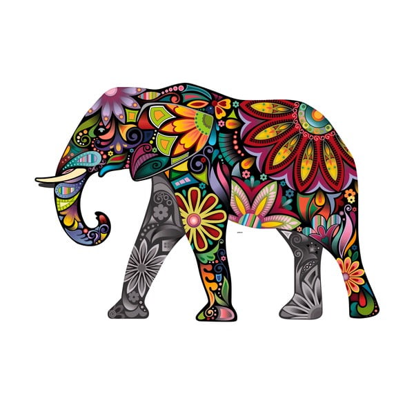 Naljepnica Ambiance Indija India Elephant, 60 x 85 cm-image-2