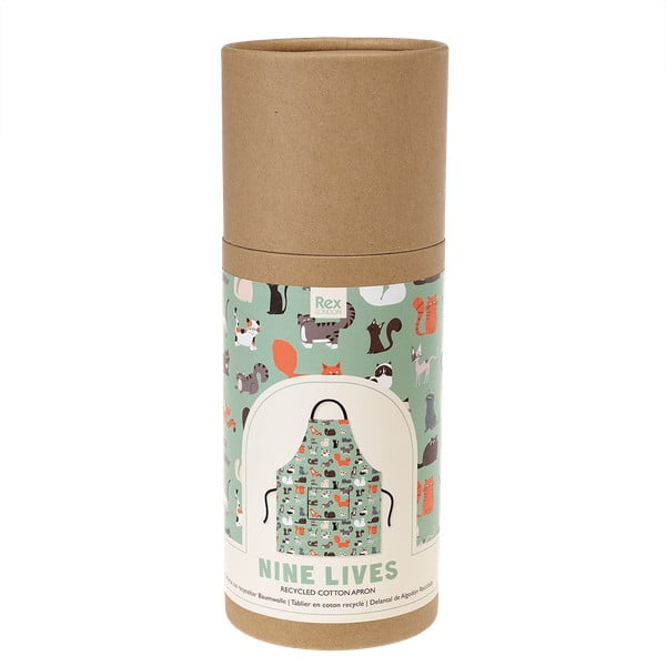 Pregača od recikliranog pamuka Rex London Nine Lives-image-3