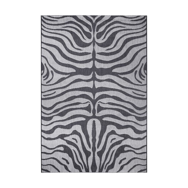 Sivi vanjski tepih Ragami Safari, 160 x 230 cm