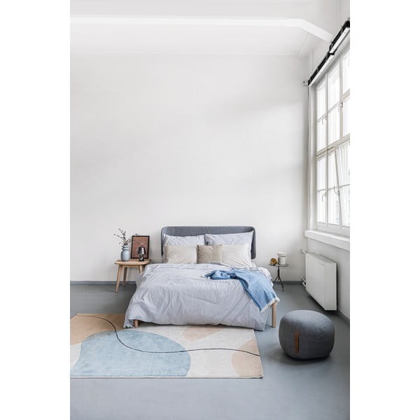 Svijetlo siva posteljina za bračni krevet od stonewashed pamuka Bonami Selection, 200 x 200 cm-image-4