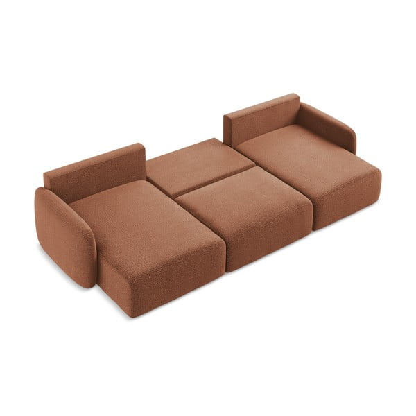 Ciglasta sklopiva/s prostorom za odlaganje kutna garnitura Kalena – Makamii-image-4