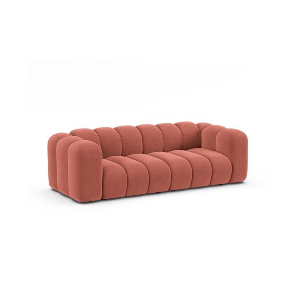 Ružičasta sofa 228 cm Lupine – Micadoni Home-image-1