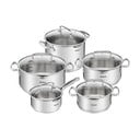 Set lonaca 10 kom od nehrđajućeg čelika DUETTO+ G719SA55 – Tefal