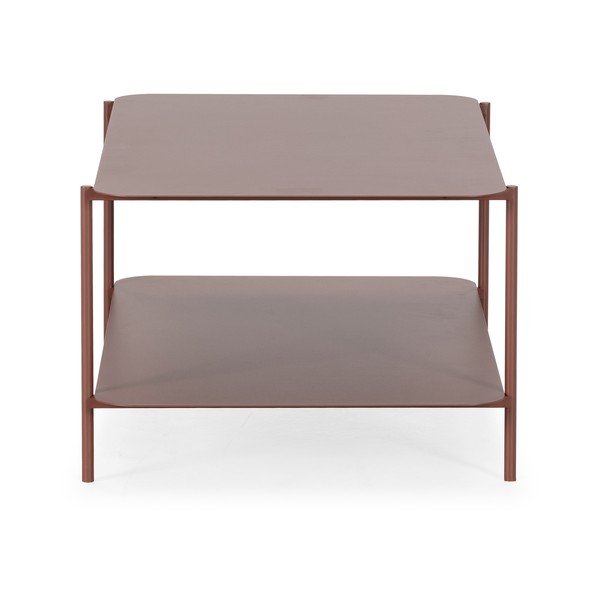 Metalni stolić za kavu boje terakote 58x90 cm Beatrix – MOME-image-4