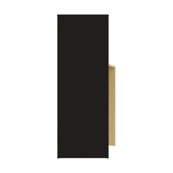 Radni stol s pločom u dekoru hrasta 130x50 cm Mitch - TemaHome-image-3