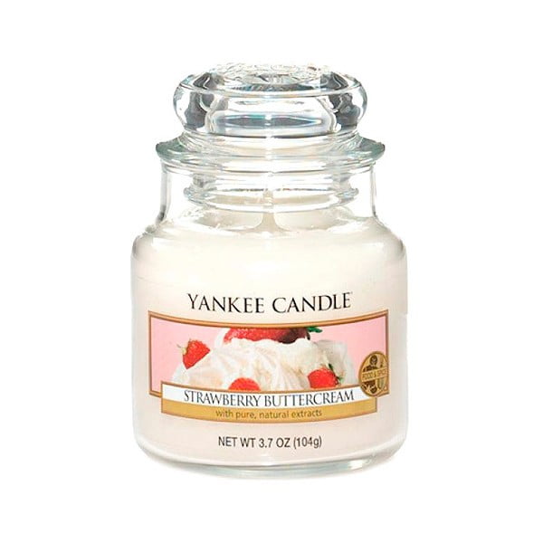 Yankee Candle Jagode sa šlagom, vrijeme gorenja 25 - 40 sati