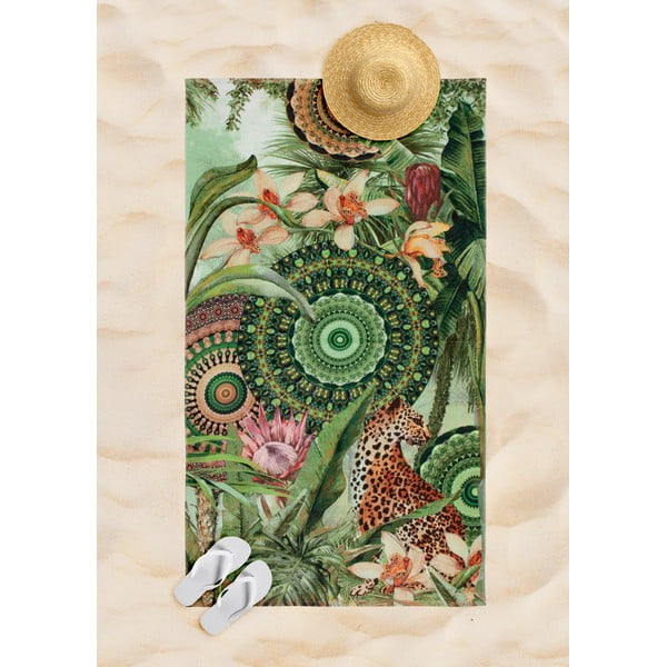 Zeleni ručnik za plažu 100x180 cm – HIP-image-1