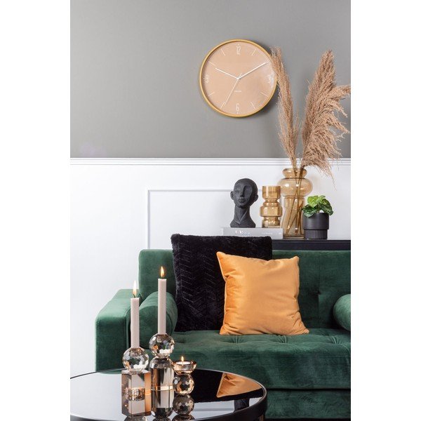 Bež-žuti stakleni svijećnjak Crystal Art - PT LIVING-image-1