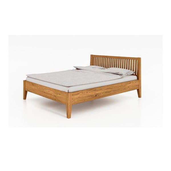 Bračni krevet od hrastovog drveta 160x200 cm Odys - The Beds-image-3