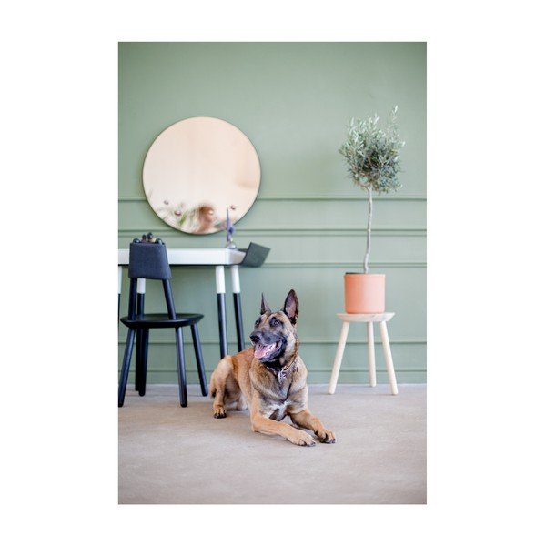 Ogledalo brončane boje EMKO Dew, ø 70 cm-image-4