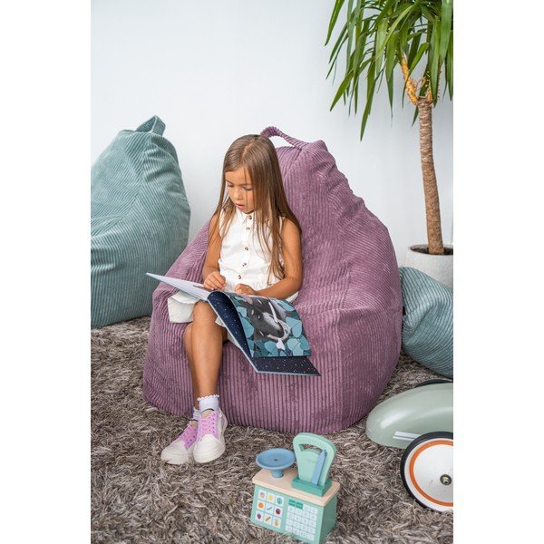 Ljubičasta vreća za sjedenje od samta Play Amuse – SLOWDOWN-image-1