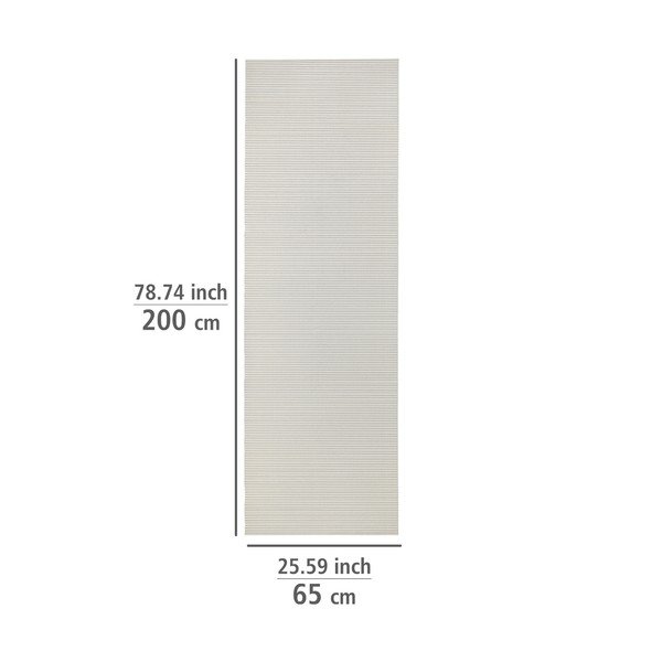 Bež prostirka za kupaonicu Wenko Soft Foam, 65 x 200 cm-image-4