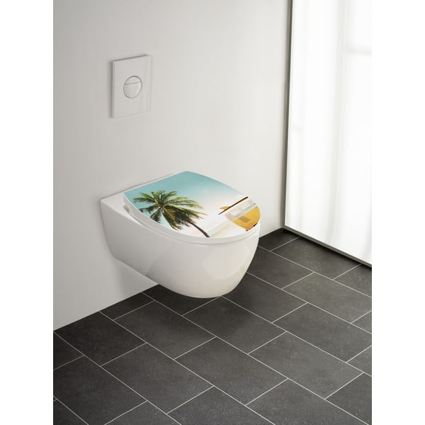 WC daska s automatskim zatvaranjem 36,5 x 45 cm Corbara – Wenko-image-3