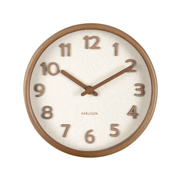 Stolni sat ø 18 cm Pure – Karlsson-image-2