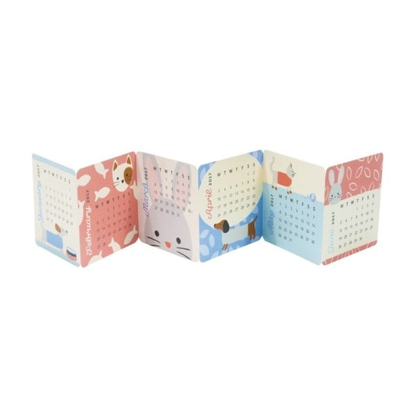 Mini stolni kalendar Busy B Cute 2017-image-2