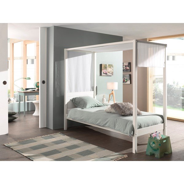 Bijeli pamučni baldahin – Vipack-image-1