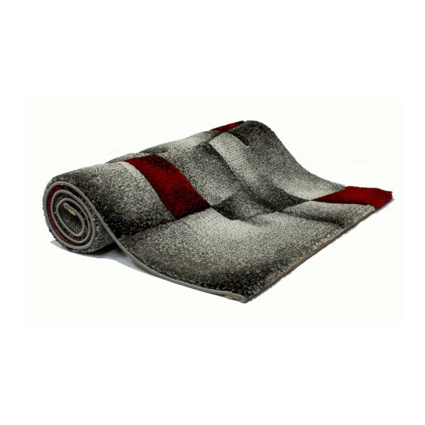 Crveno-siva tepih Universal Malmö, 140 x 200 cm-image-2